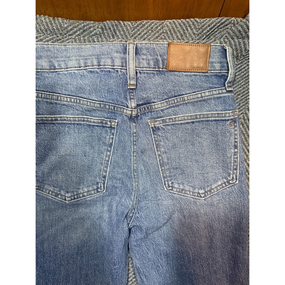 Madewell The Perfect Vintage Jean Womens 24 Light Blue High Rise Tapered Denim - Picture 7 of 8